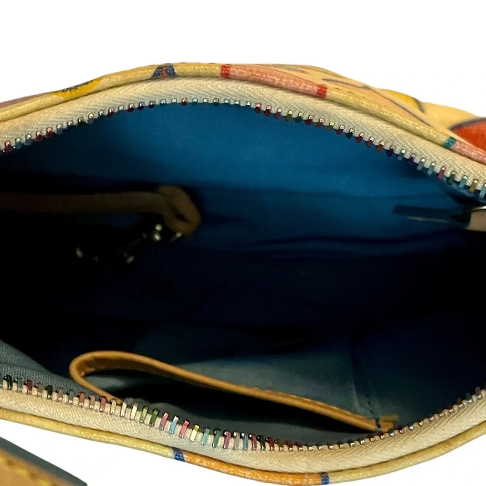 Dooney & Bourke Multicolor Heart Print Women's Bag - Picture 6 of 11